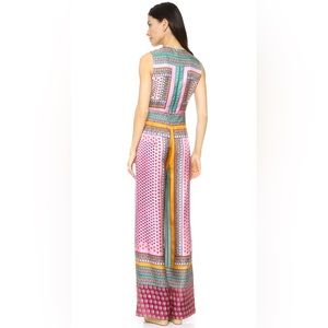 Diane Von Furstenberg Jaleesa Silk Jumpsuit, wide leg